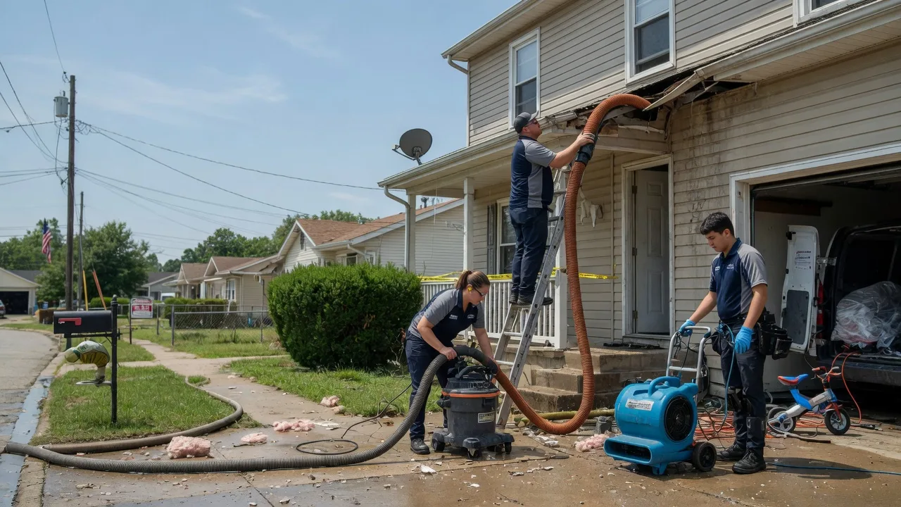 Water Damage Restoration in Brinkhaven, OH near me